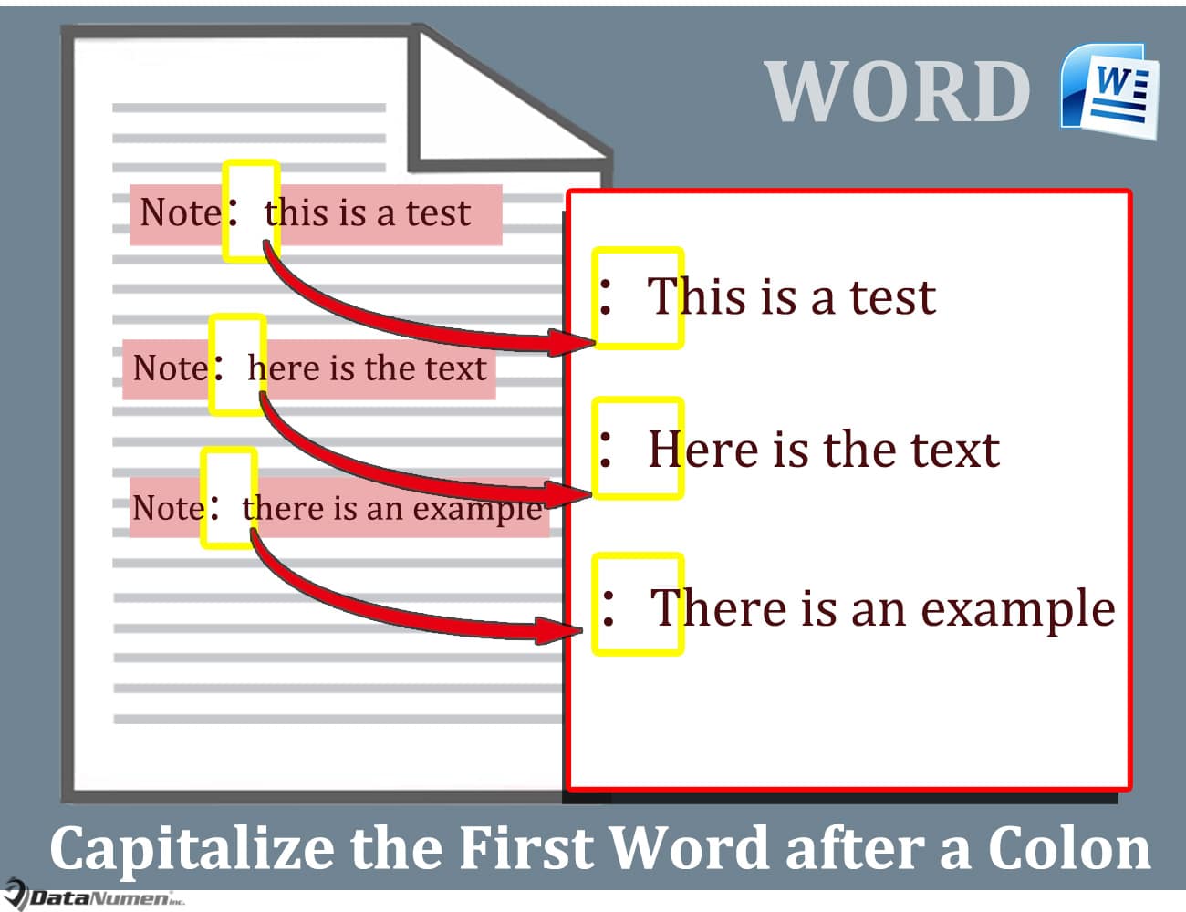 Capitalize the First Word after a Colon in Your Word Document