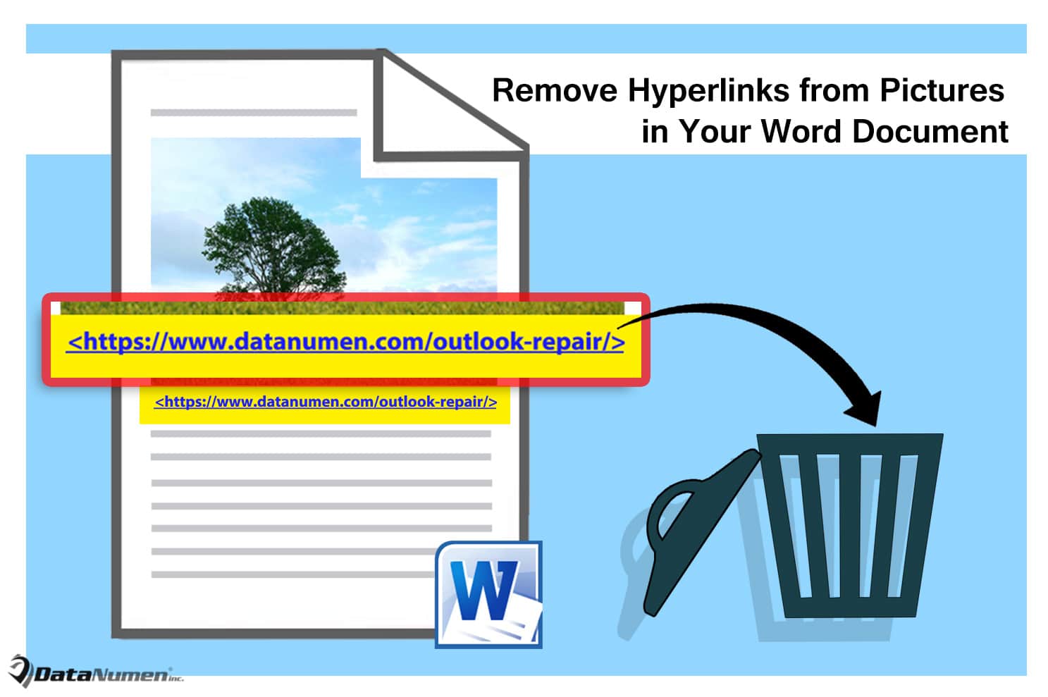 Remove Hyperlinks from Pictures in Your Word Document