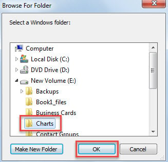 选择Windows文件夹
