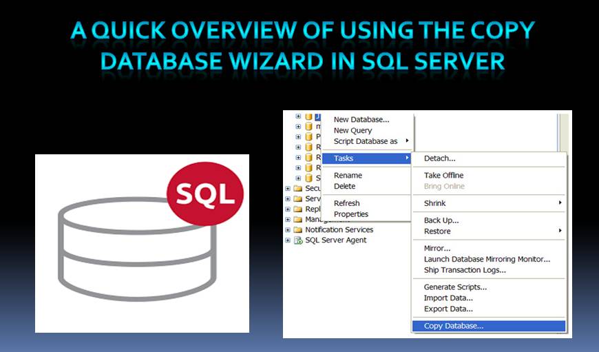 如何在SQL Server中使用复制数据库向导