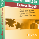 DataNumen Outlook Express Repair Boxshot