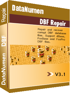 数据Numen DBF Repair Boxshot