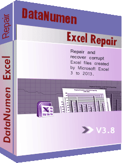 DataNumen Excel Repair Boxshot