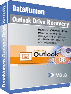 DataNumen Outlook驱动器恢复