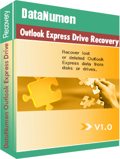 DataNumen Outlook Express Drive Recovery