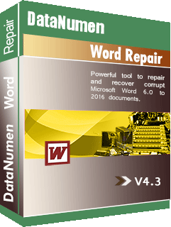 DataNumen Word Repair Boxshot